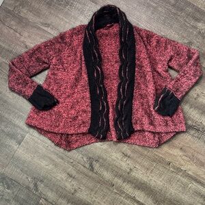 Save The Queen Pink and Black Cardigan